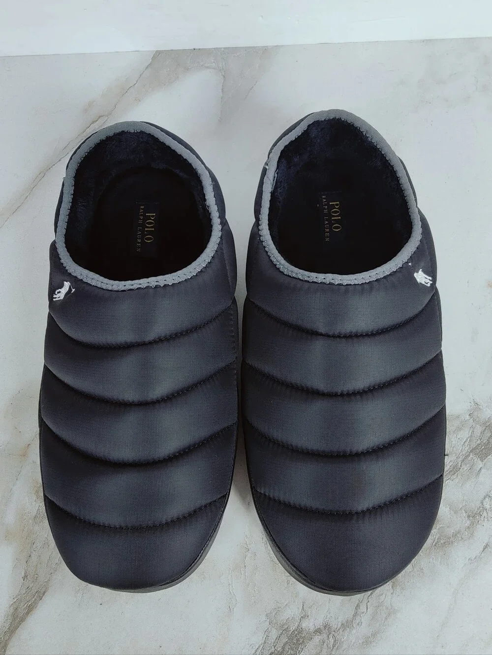 NWOT Polo Ralph Lauren Men's Maxson Clog Slippers, Sz 12